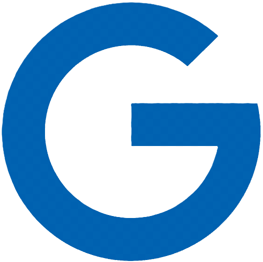 view a icon G letter for Google